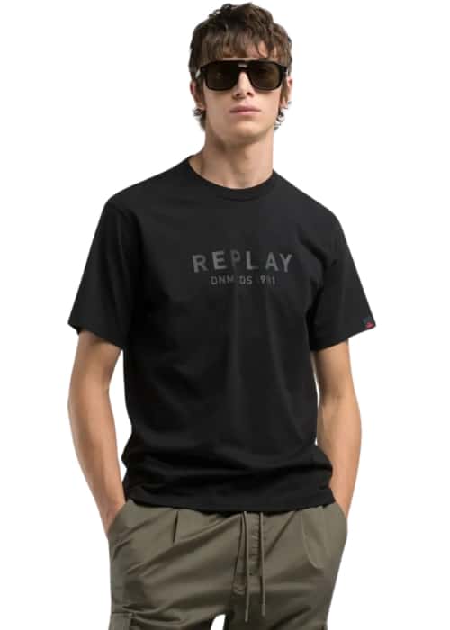 Replay T-Shirt M3043.000.2660.098 - Black - XXL