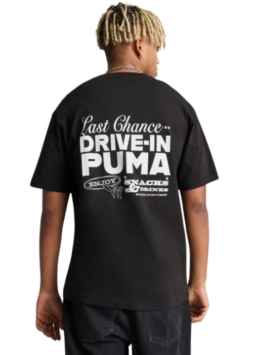 Puma Graphics Drive T-Shirt 629633 01 – Black - XL