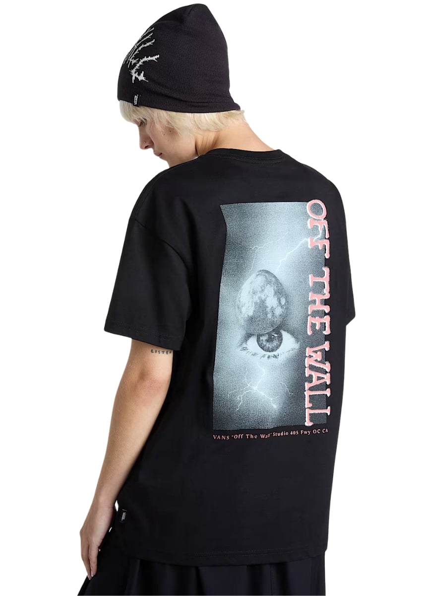Vans Night Ord Oversized T-Shirt VN000MCFBLK1 – Black