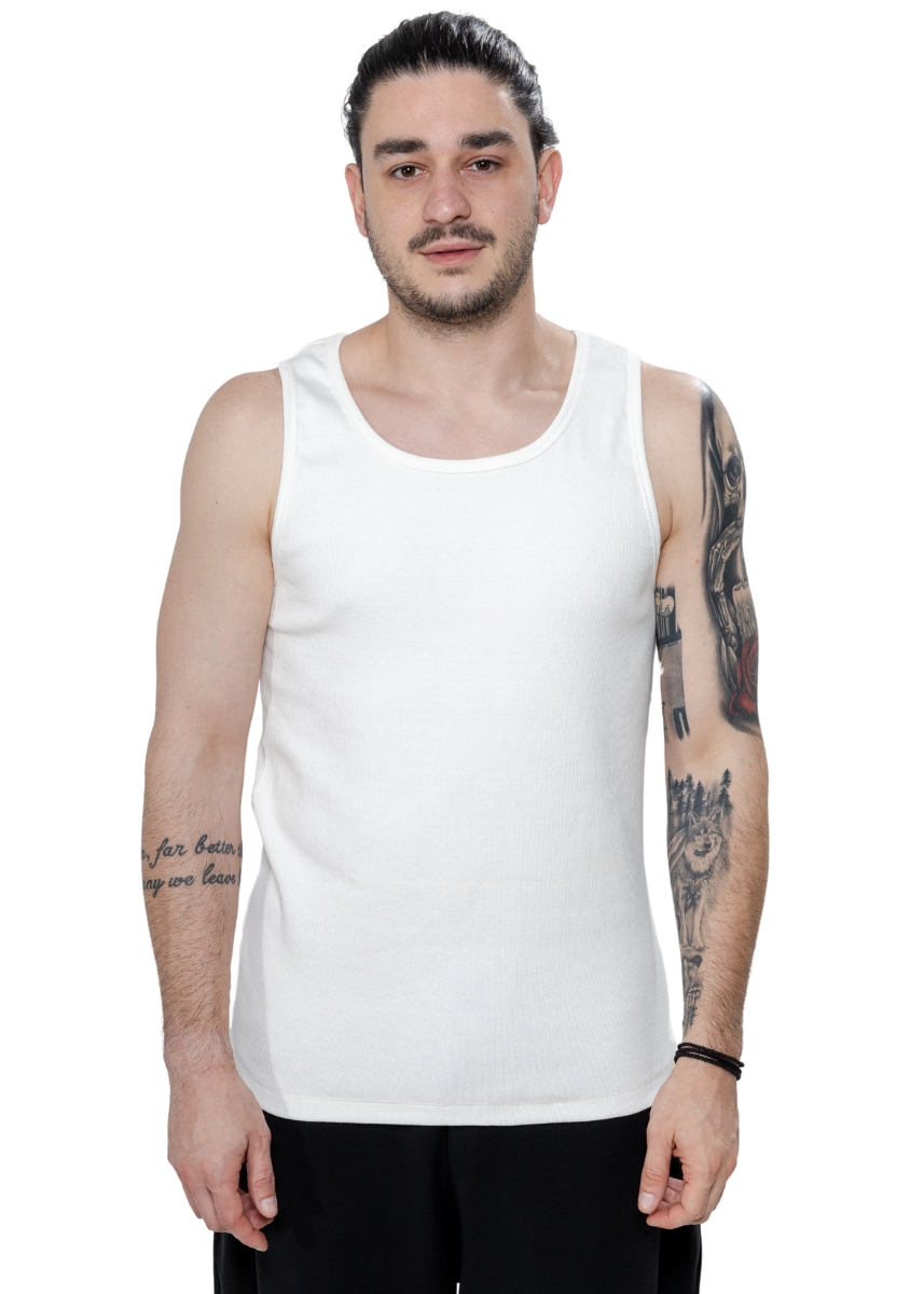 Freedman Αμάνικη Μπλούζα 24122 – White