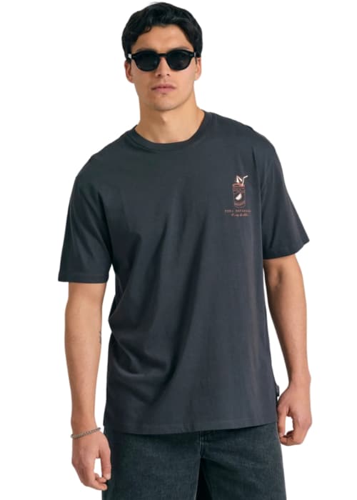 Funky Buddha T-Shirt FBM011-060-04 – Anthracite - S