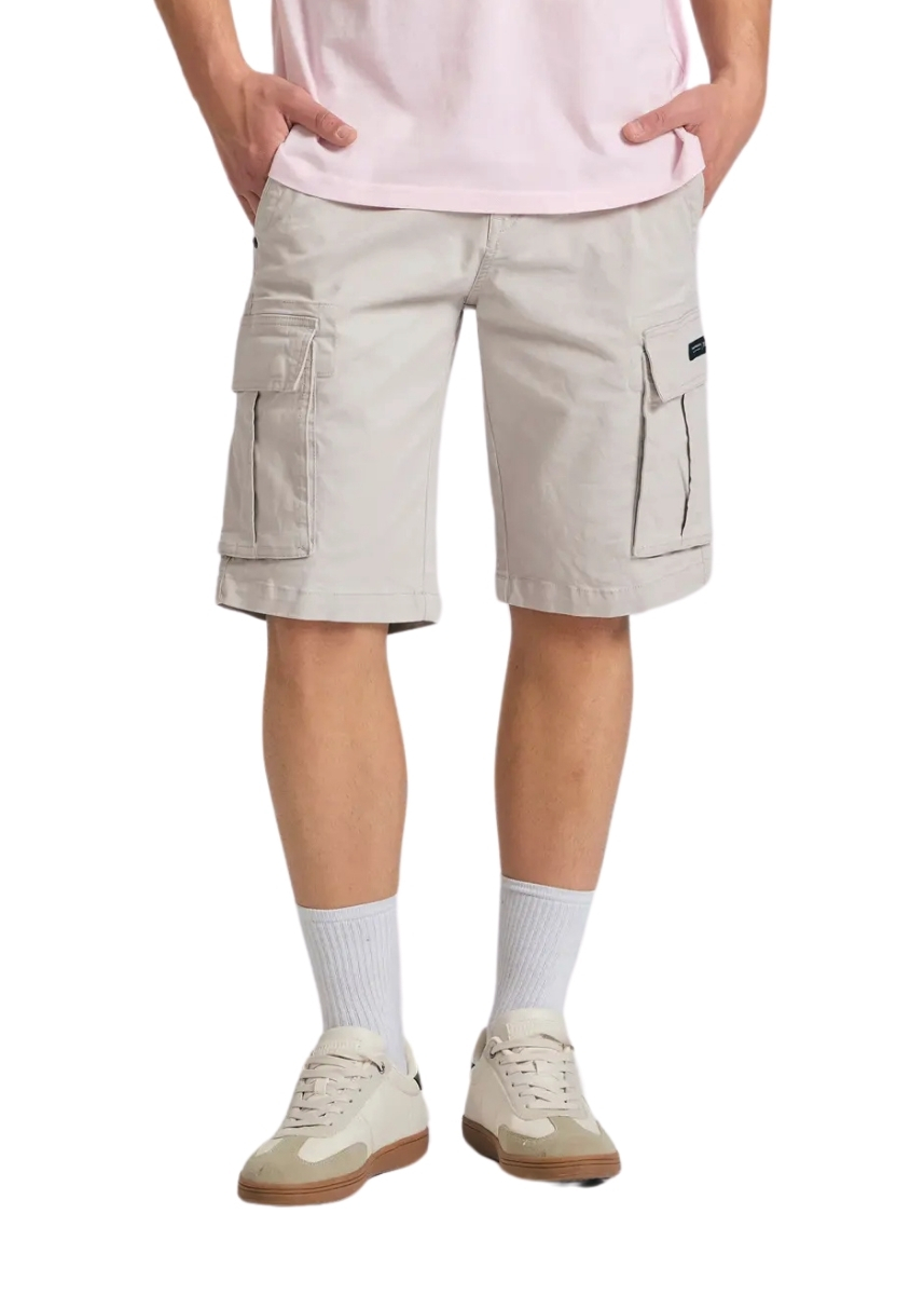 Funky Buddha Βερμούδα Cargo FBM011-002-03 – Mist Grey