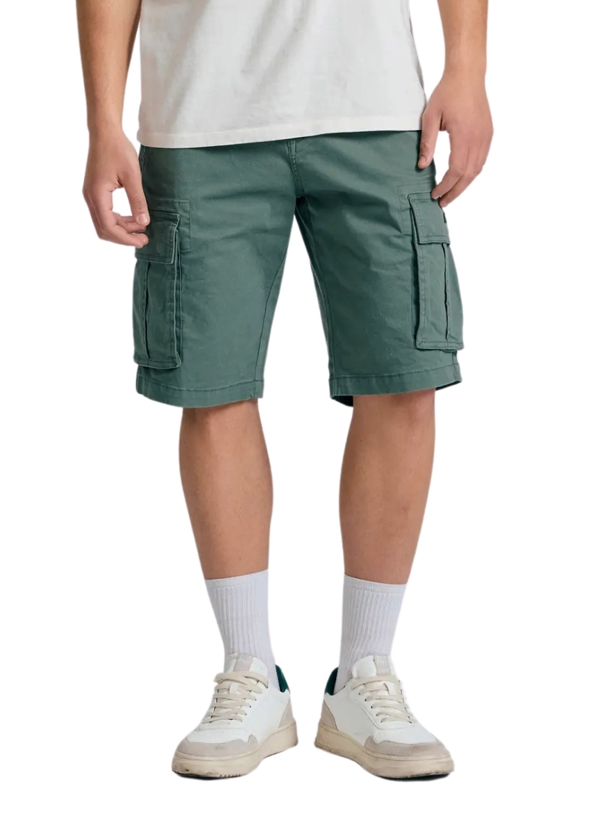 Funky Buddha Βερμούδα Cargo FBM011-002-03 – Mineral Green