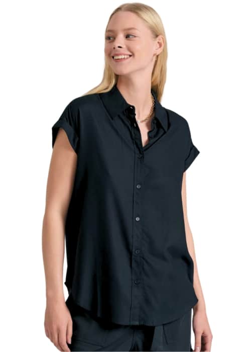 Funky Buddha Πουκάμισο FBL011-100-05 – Black - XL