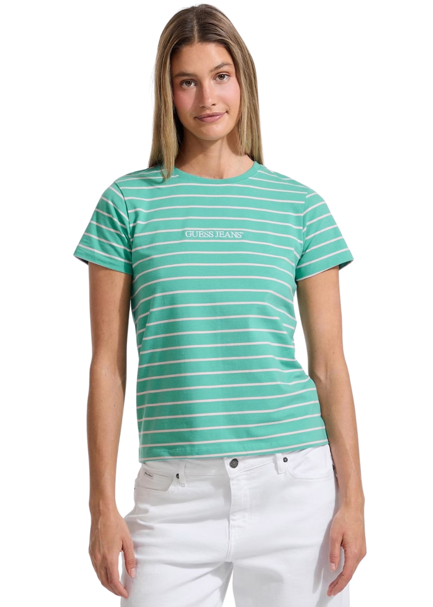 Guess Jeans T-Shirt W4BI53KCIE1-S82J - Green