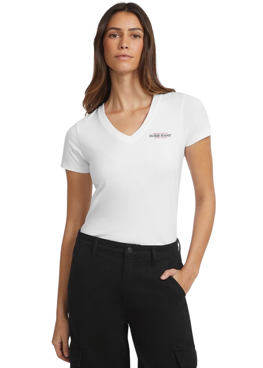 Guess Jeans T-Shirt W4YI23J1314-G011 - White