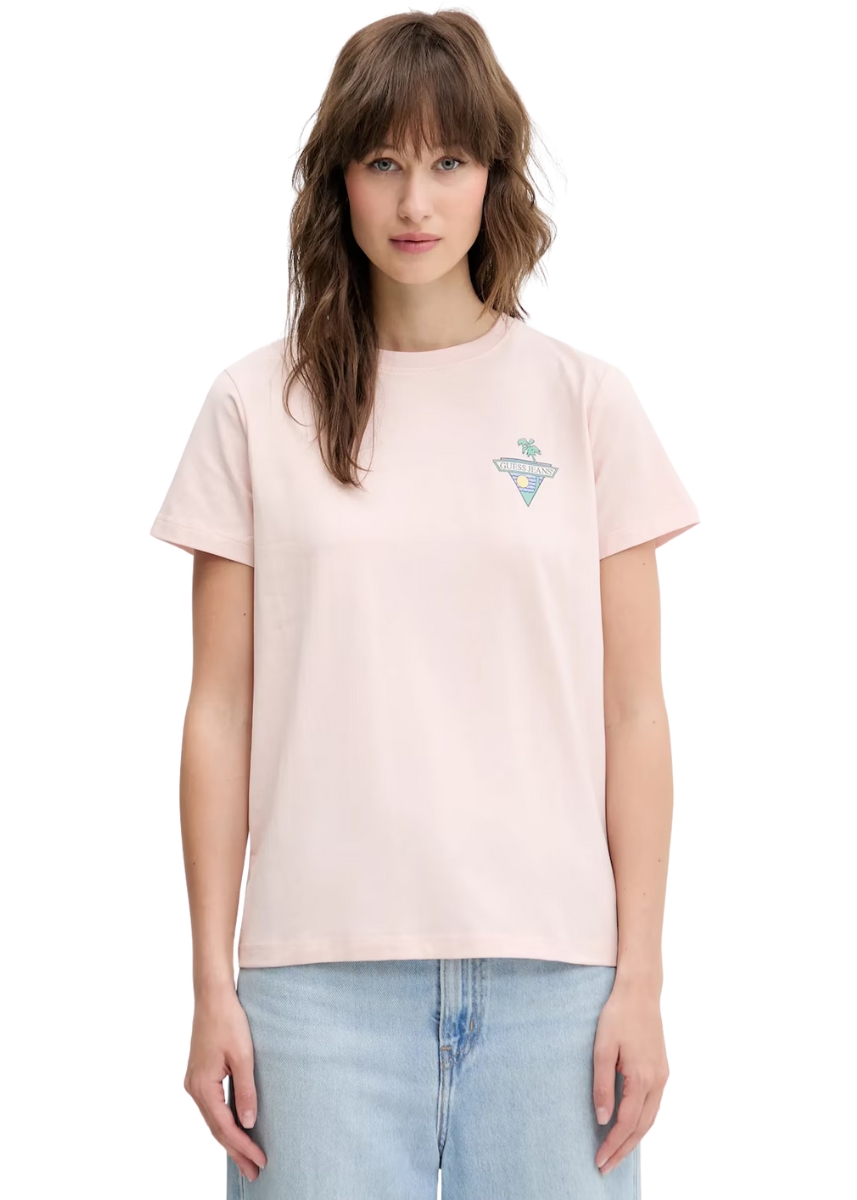 Guess Jeans T-Shirt W5GI25J1314-G6R4 - Pink