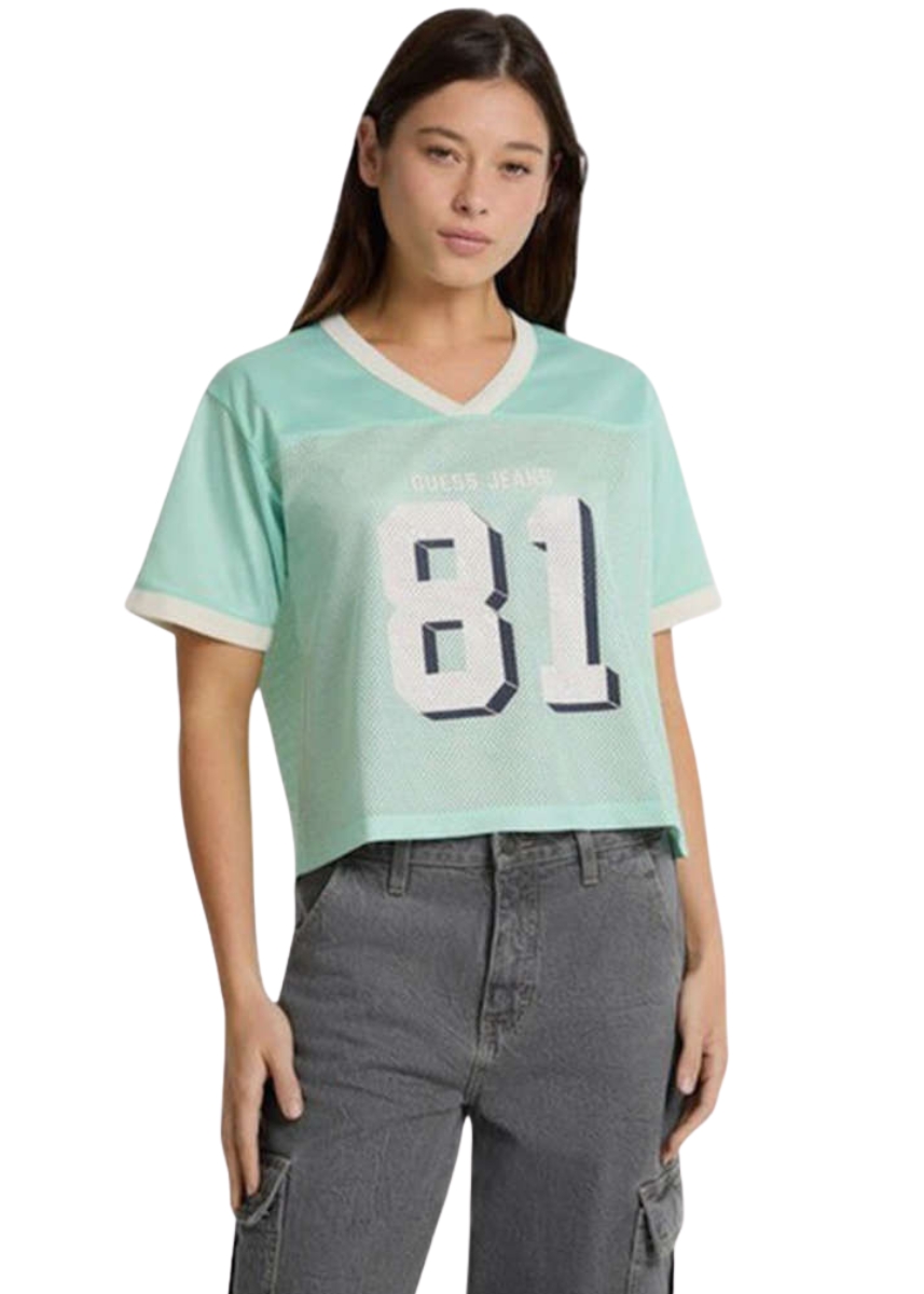 Guess Jeans T-Shirt W5GI59KCTE2-G8FG - Green