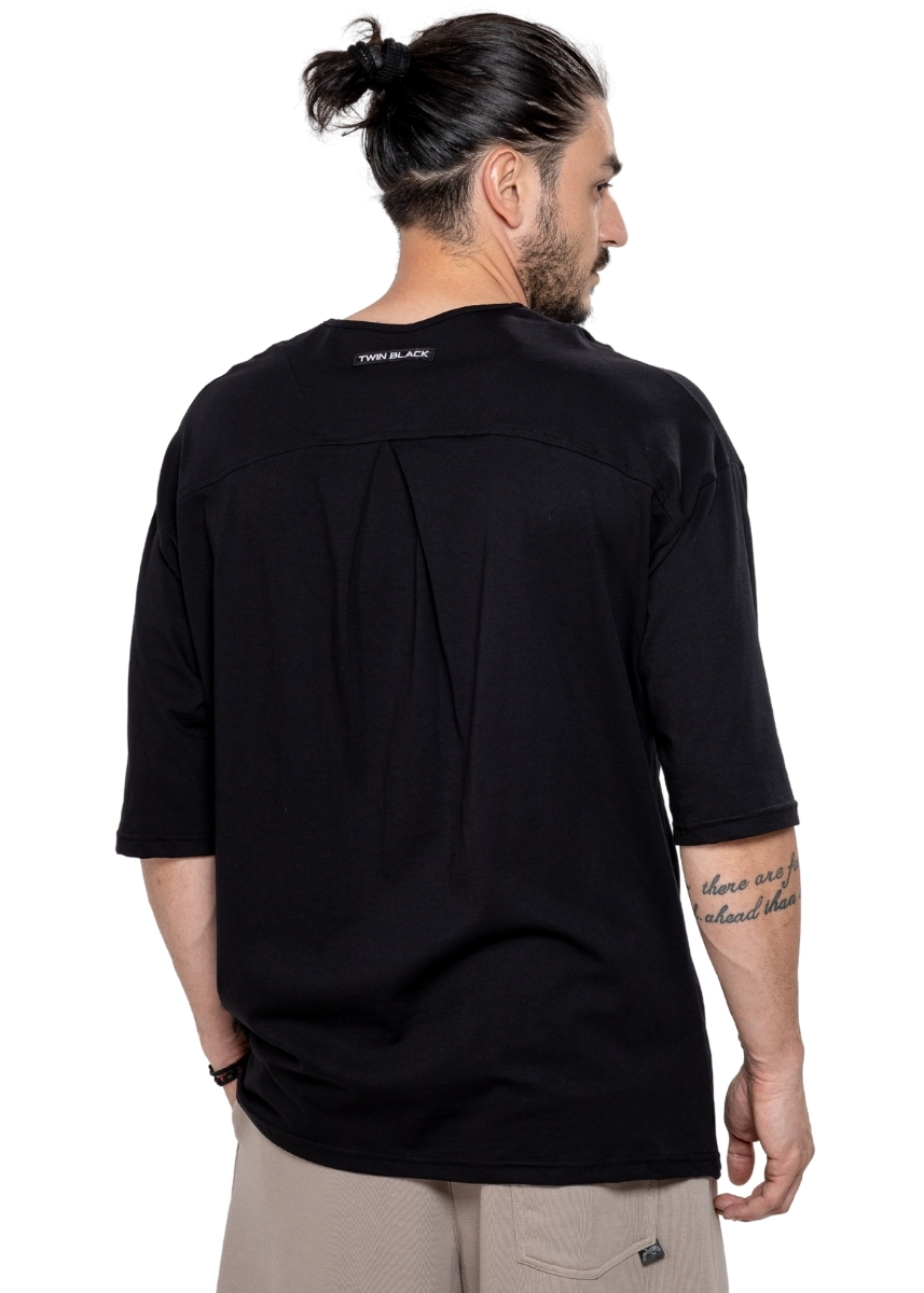Twin Black T-Shirt 01-413 – Black