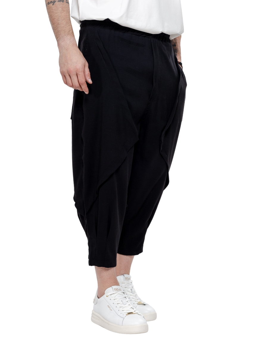 Twin Black Παντελόνι 03-056F – Black
