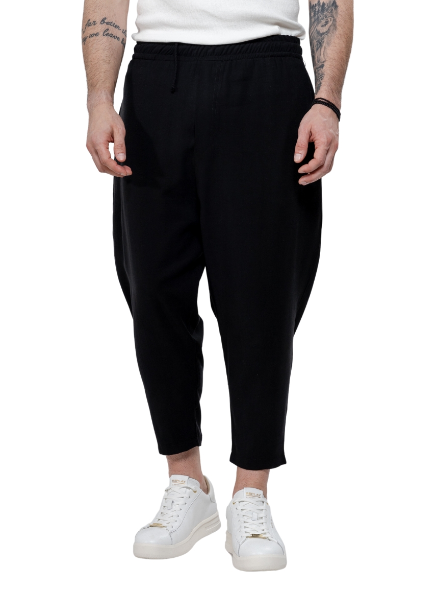 Twin Black Παντελόνι 03-060F – Black