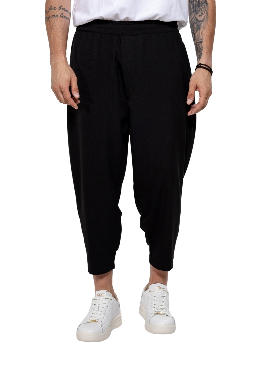 Twin Black Παντελόνι 03-070F – Black