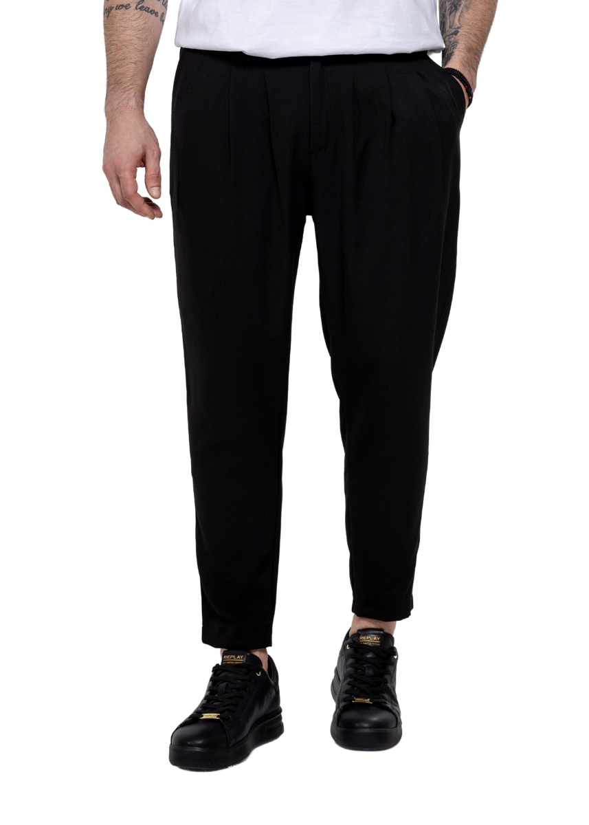 Twin Black Παντελόνι 03-083P – Black
