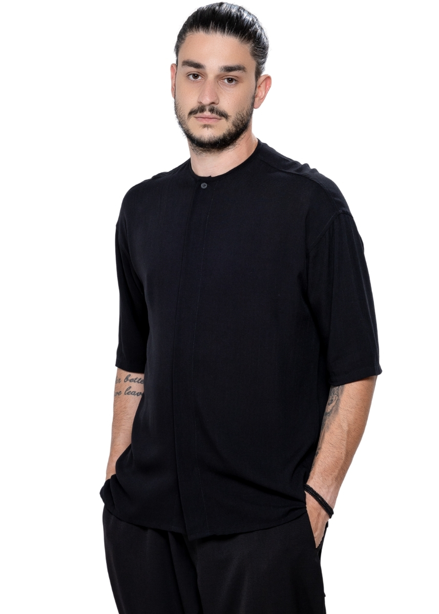 Twin Black Πουκάμισο 02-400 – Black