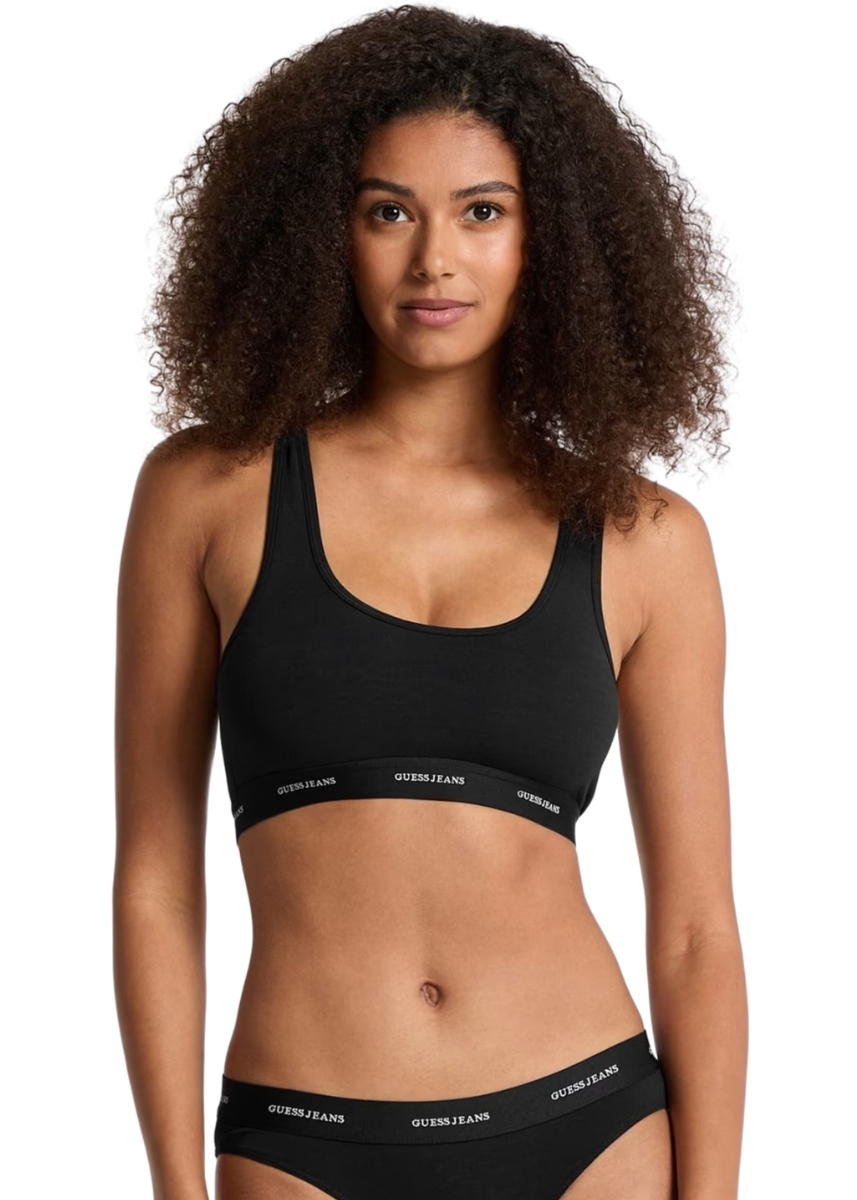 Guess Jeans Bralette W4BZ31KBBU1-JBLK - Black