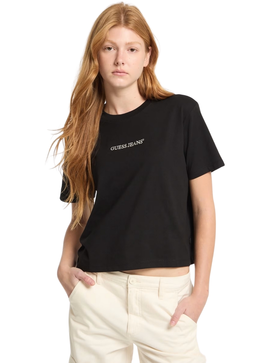 Guess Jeans T-Shirt W5RI42K8HM0-JBLK - Black