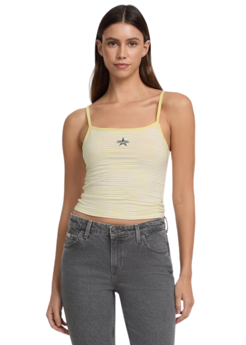 Guess Jeans Αμάνικη Μπλούζα W5GP35KCIE1-S20U - Yellow