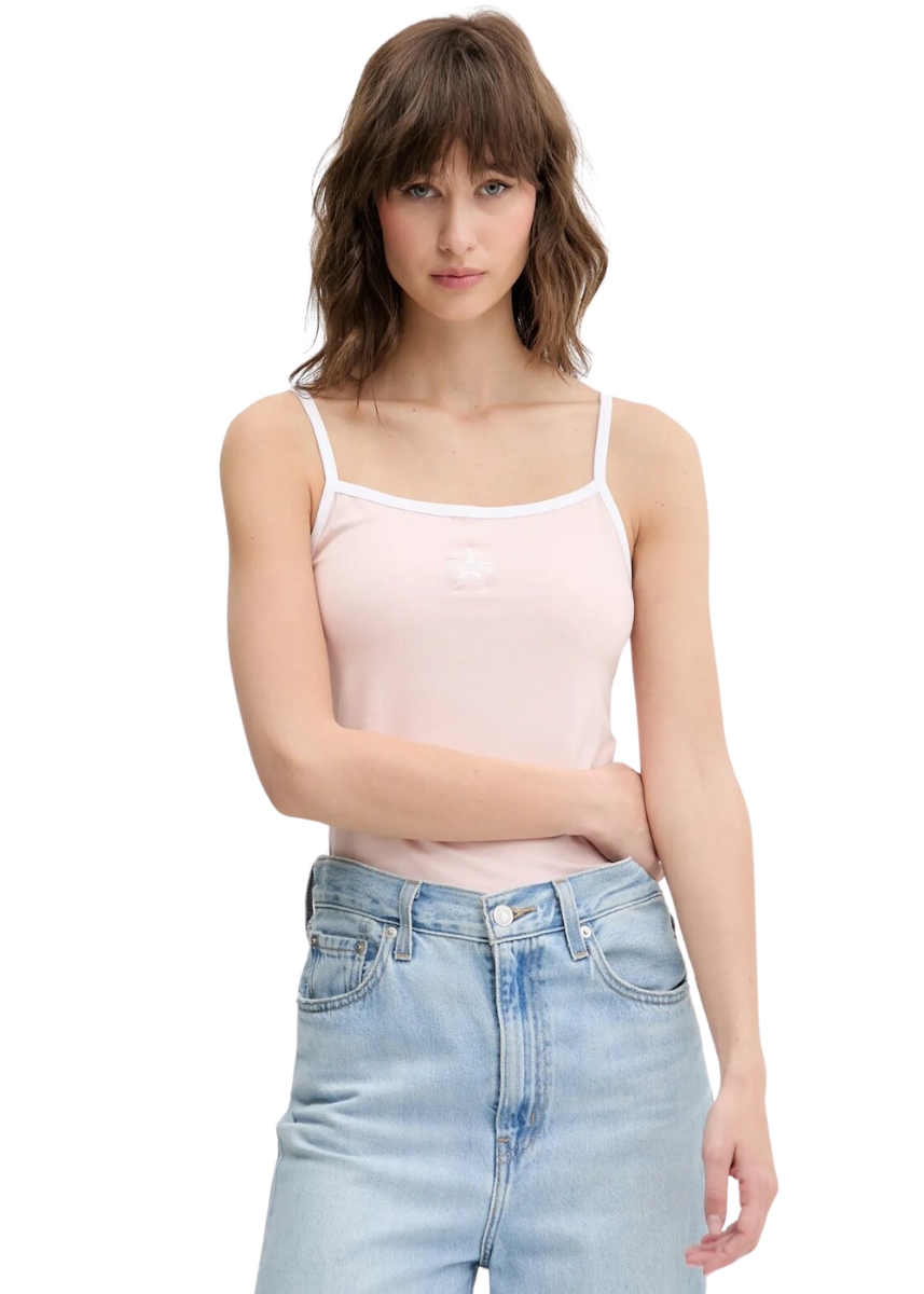 Guess Jeans Αμάνικη Μπλούζα W5GP37J1314-G6R4 - Pink