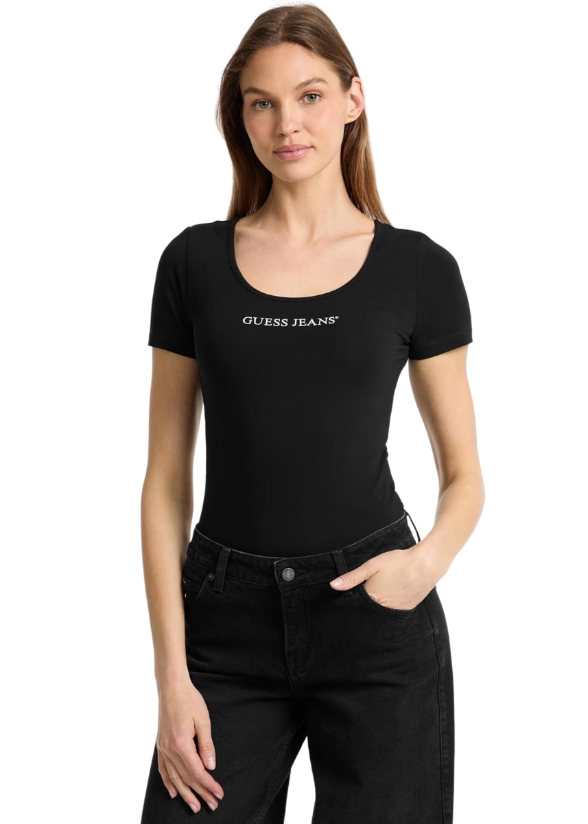 Guess Jeans Κορμάκι W5GP25J1314-JBLK - Black