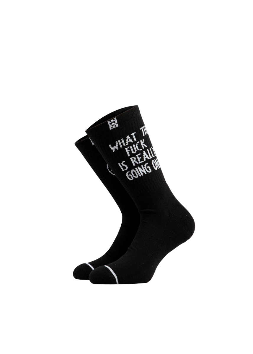Bee Unusual ''WTF'' Κάλτσες AS-250840 - Black