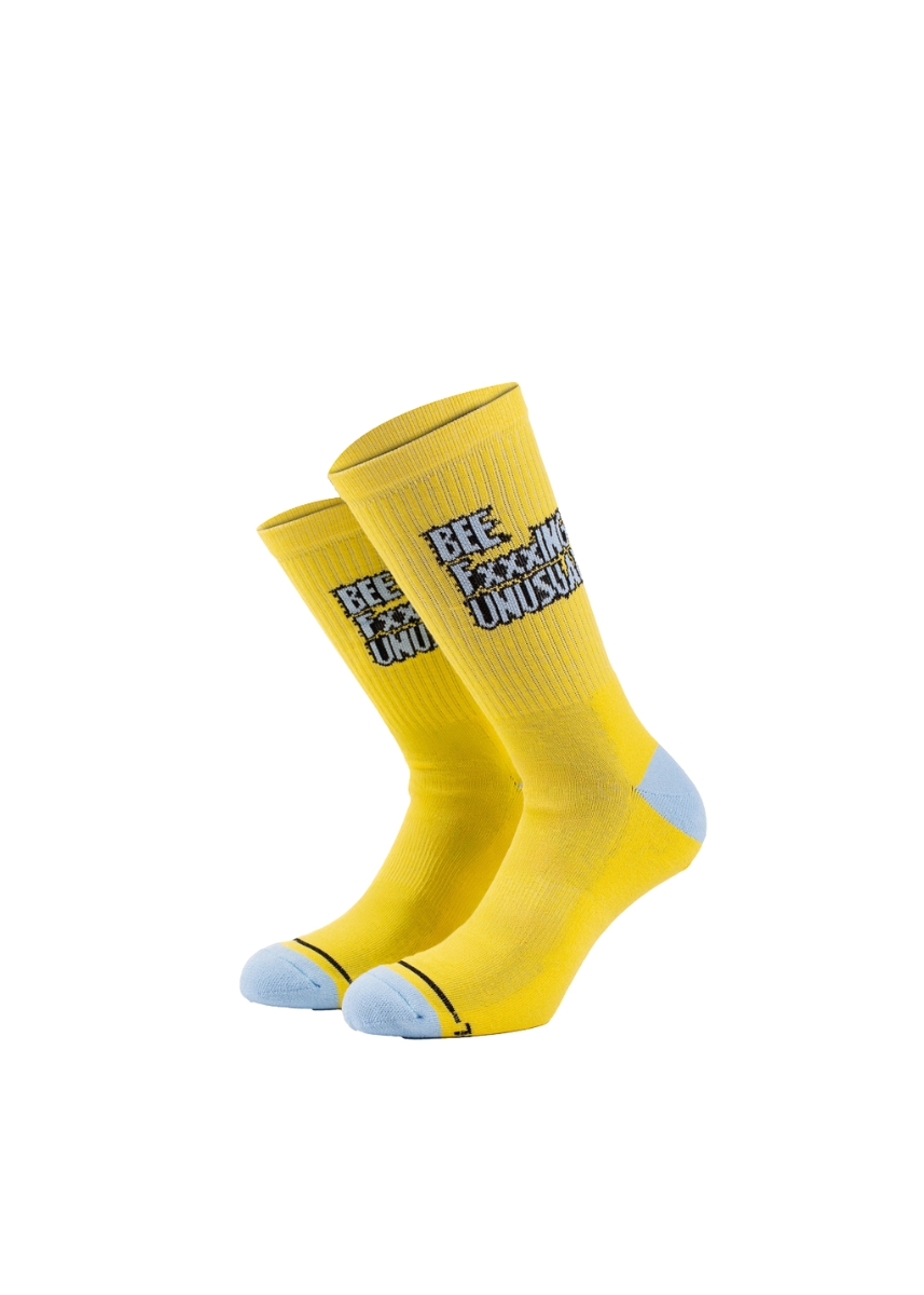 Bee Unusual ''Fxxxing Unusual'' Κάλτσες AS-252917 - Yellow