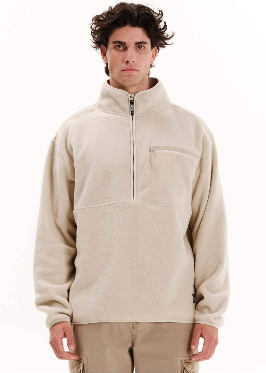 Emerson Half Zip Fleece 252.EM28.06 – Clay Grey