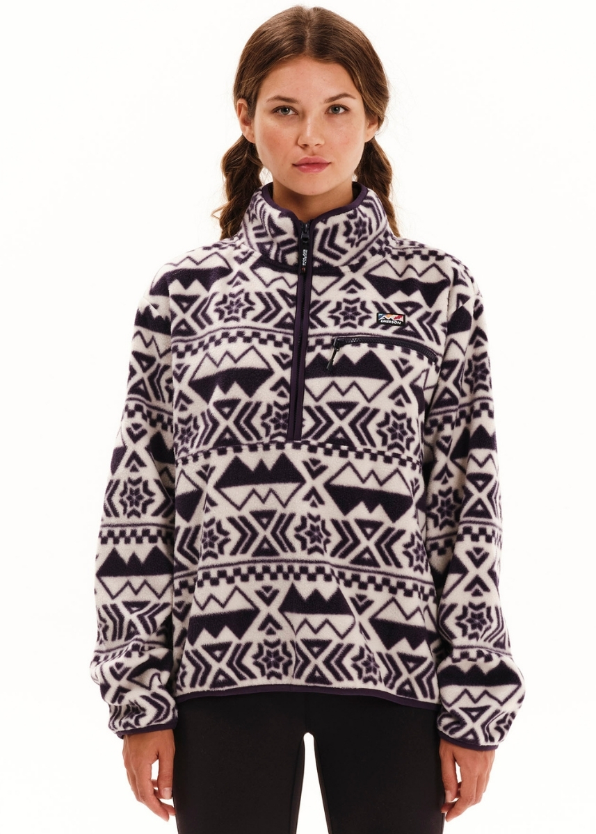 Emerson Half Zip Fleece 252.EW28.141 – Pr547 Ecru