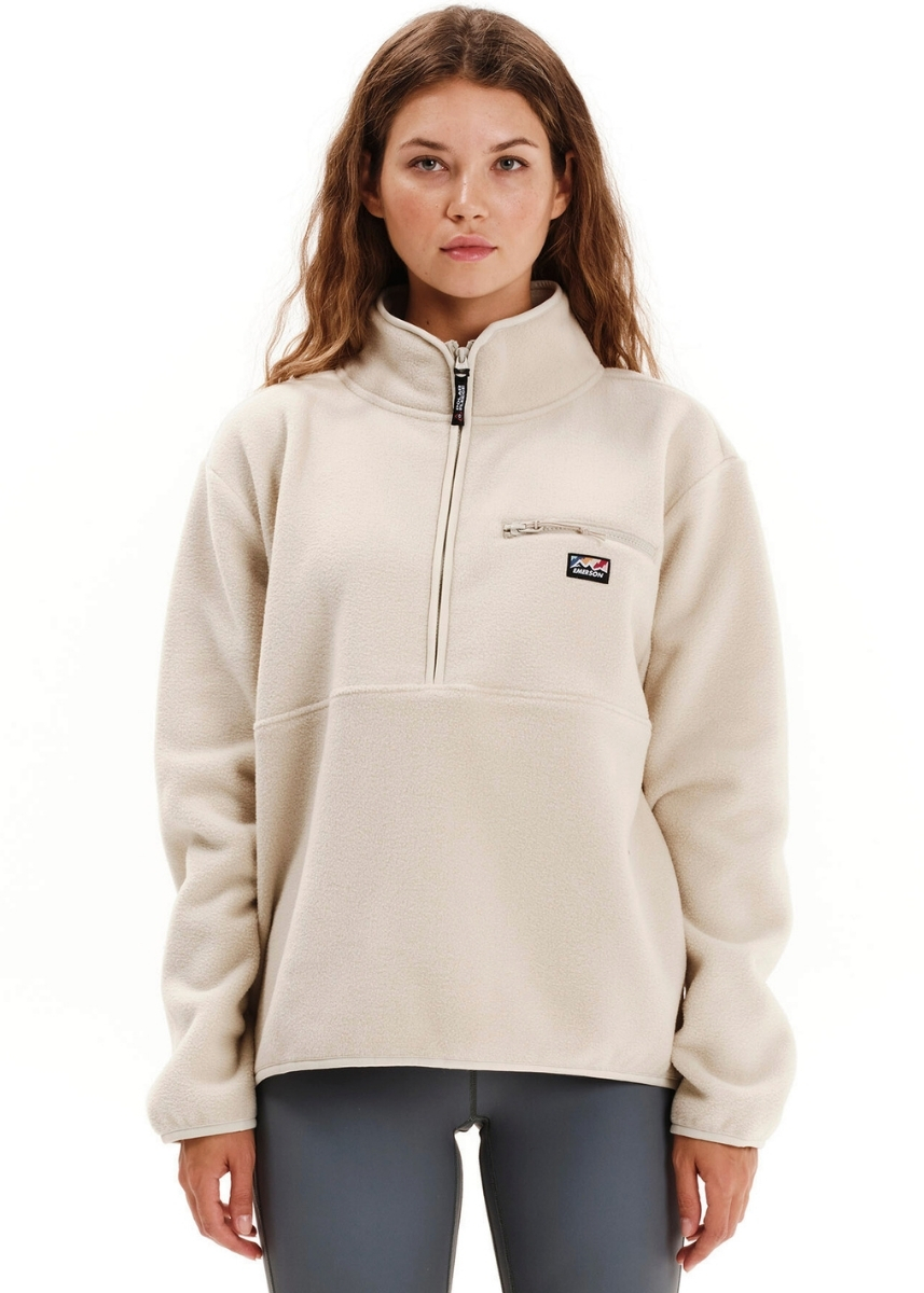 Emerson Half Zip Fleece 252.EW28.41 – Clay Grey