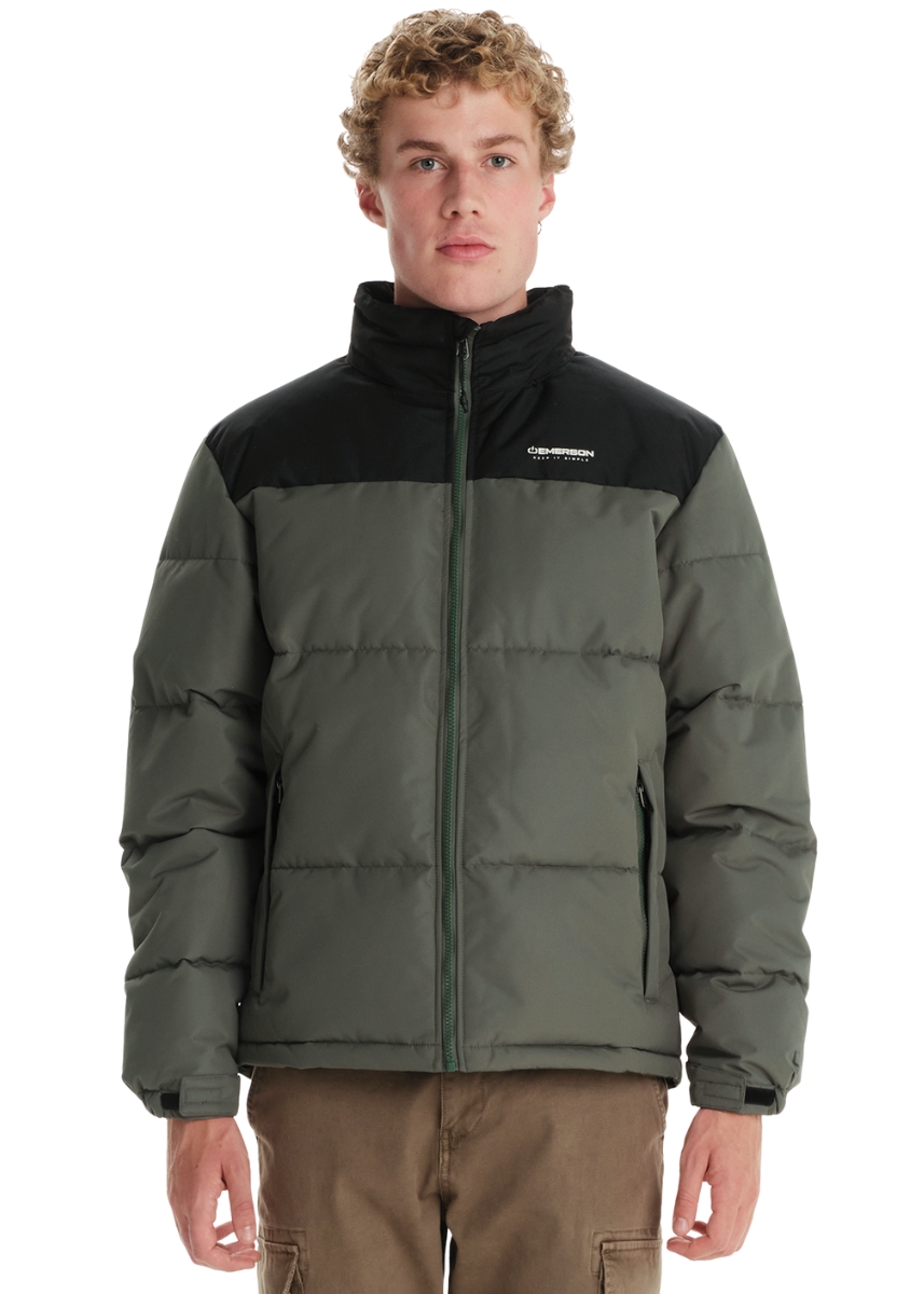Emerson Μπουφάν 252.EM10.79A – Olive / Black