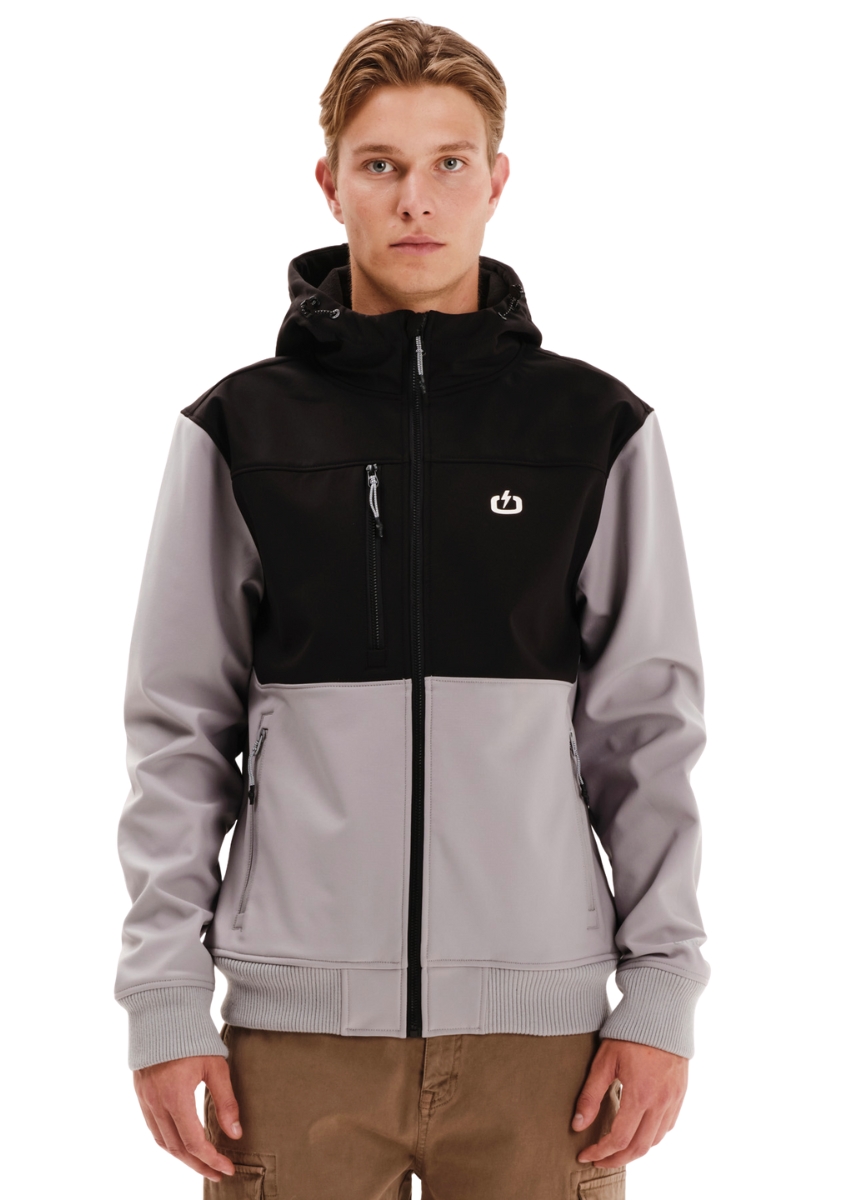 Emerson Μπουφάν 252.EM11.37 – Ice Grey / Black