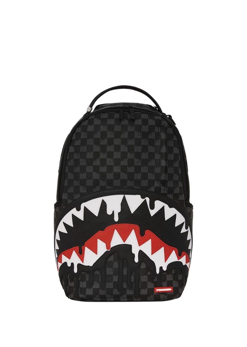 Sprayground® Dripping Sharks In Paris Dlxsv Backpack B5833 - Black