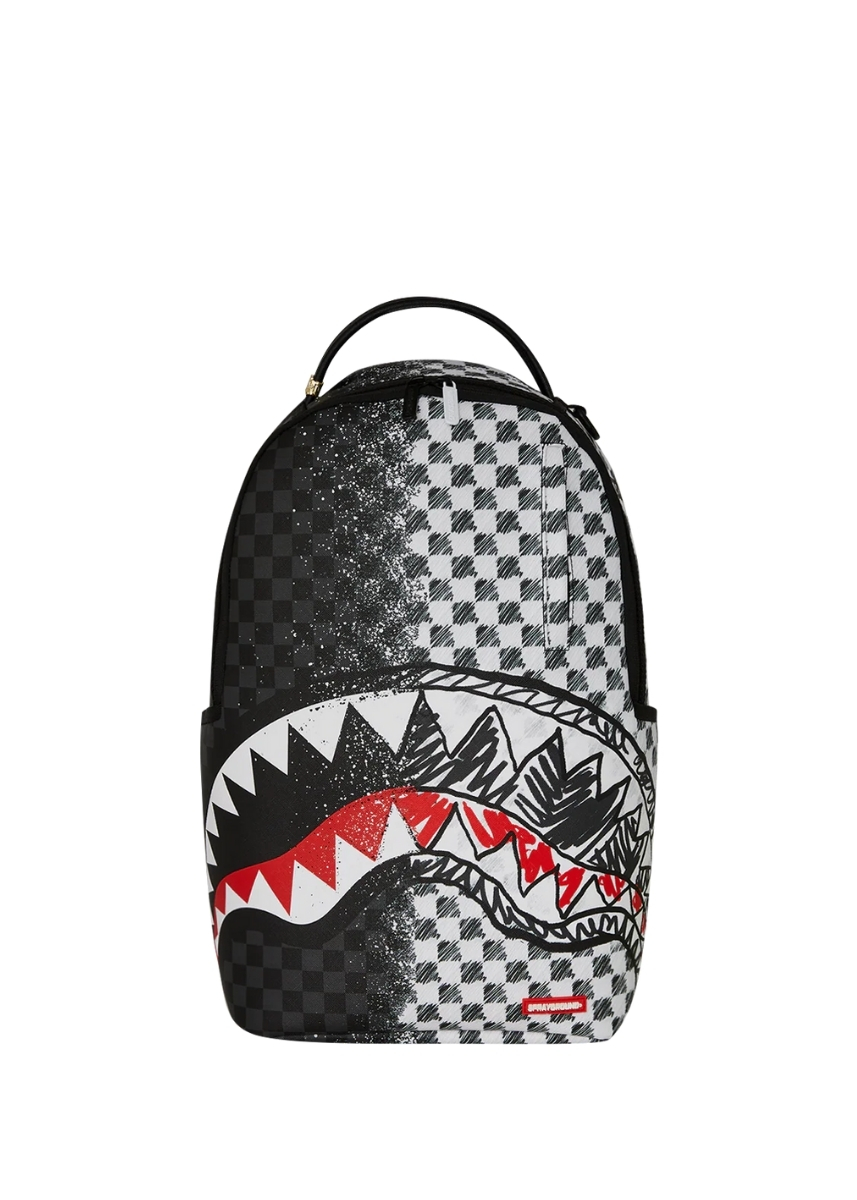 Sprayground® Mix And Match Scribble Dlx Backpack B7383 - Black