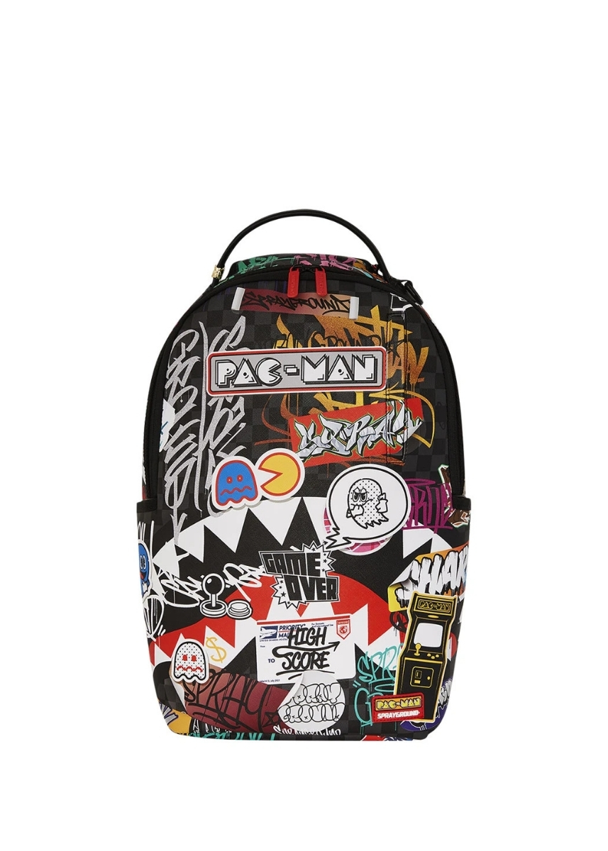 Sprayground® Pacman Stickers Dlxsv Backpack B7820 - Multi