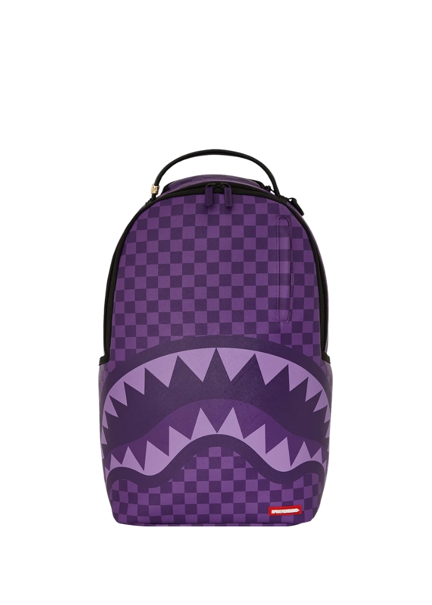 Sprayground® Purple Shark Sharks In Paris Dlxsv Backpack B7645 - Purple