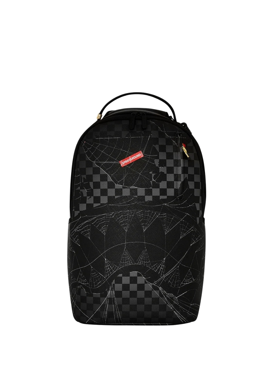 Sprayground® Spider Web Dlxsv Backpack B7145 - Black