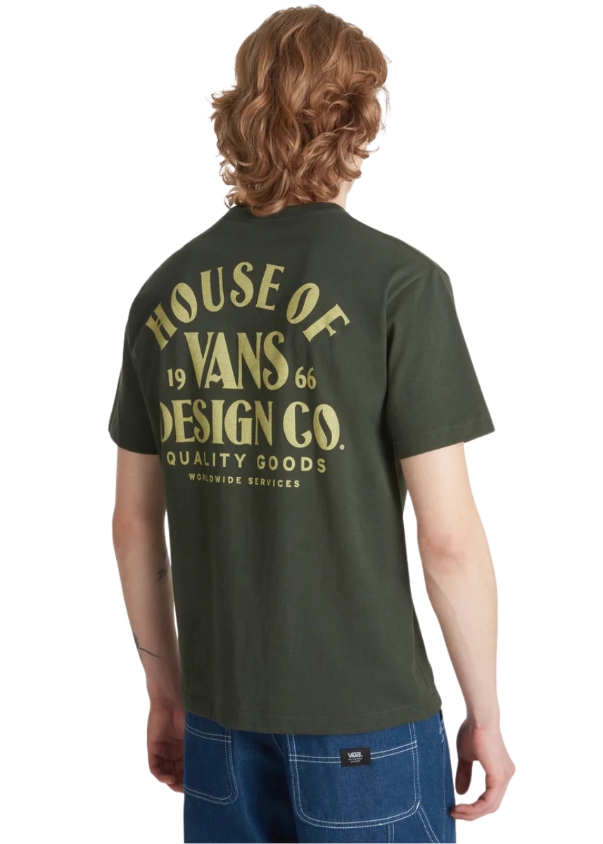 Vans Hov T-Shirt VN000PCVEMU1 – Dried Kelp