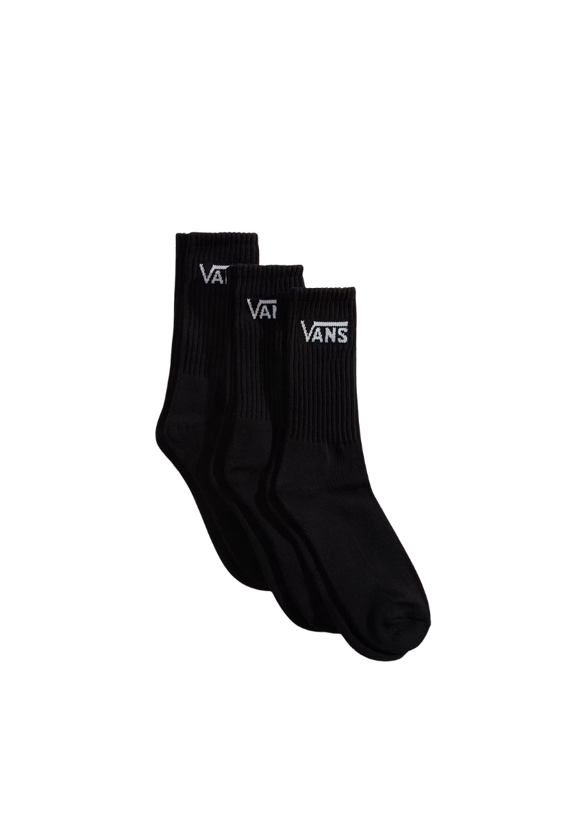 Vans Κάλτσες Classic Crew Rox (3 Pack) VN000QBVBLK1 – Black