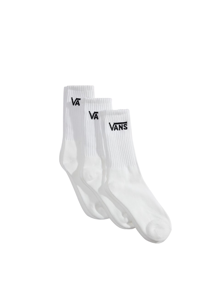 Vans Κάλτσες Classic Crew Rox (3 Pack) VN000QBVWHT1 – White
