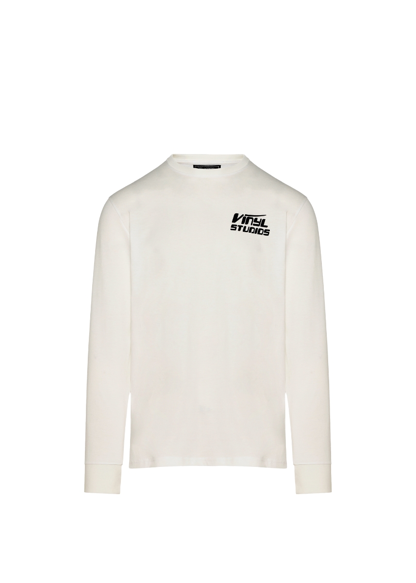 Vinyl Clothing Μακρυμάνικη Μπλούζα 81818-02 – White