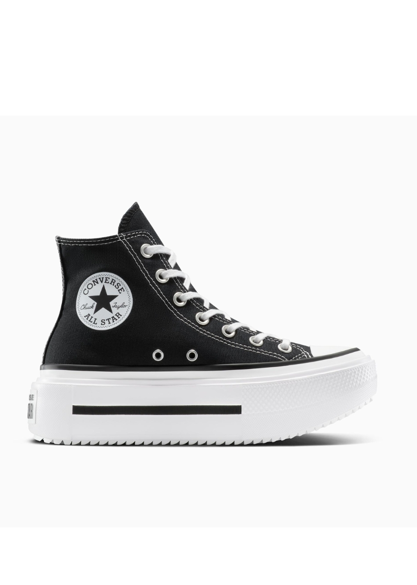 Converse Chuck Taylor All Star Lift Double Stack Hi A12975 – Black
