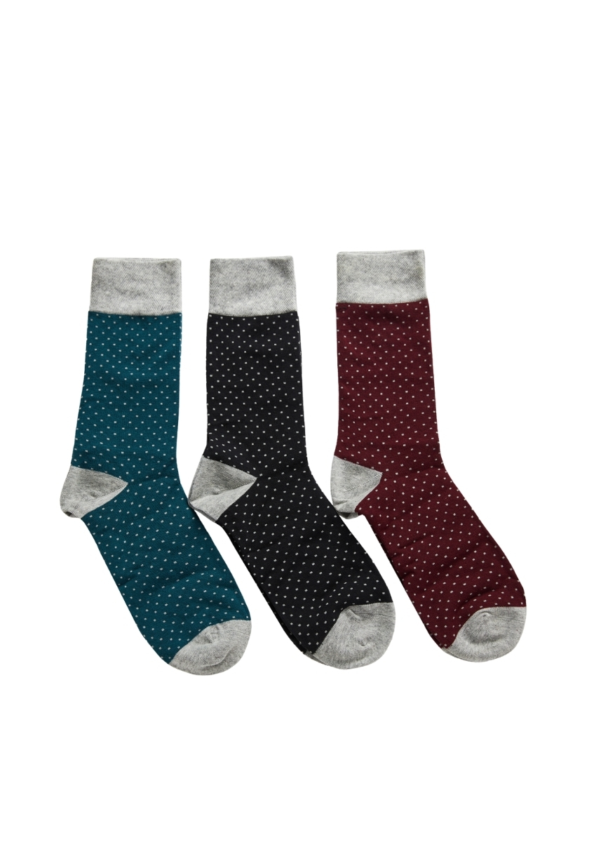 Funky Buddha Κάλτσες (3 Pack) FBM012-067-10 – Multi
