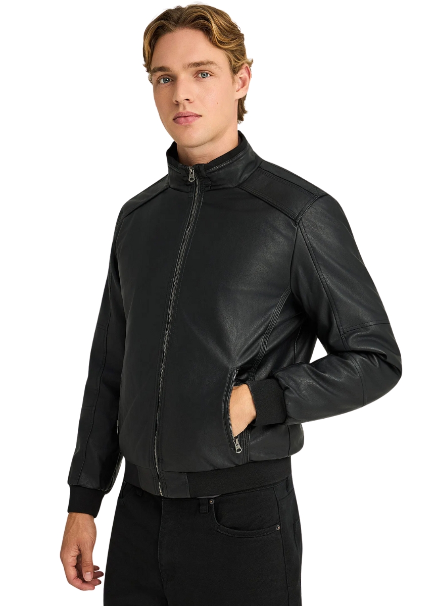 Funky Buddha Μπουφάν FBM012-068-01 – Black