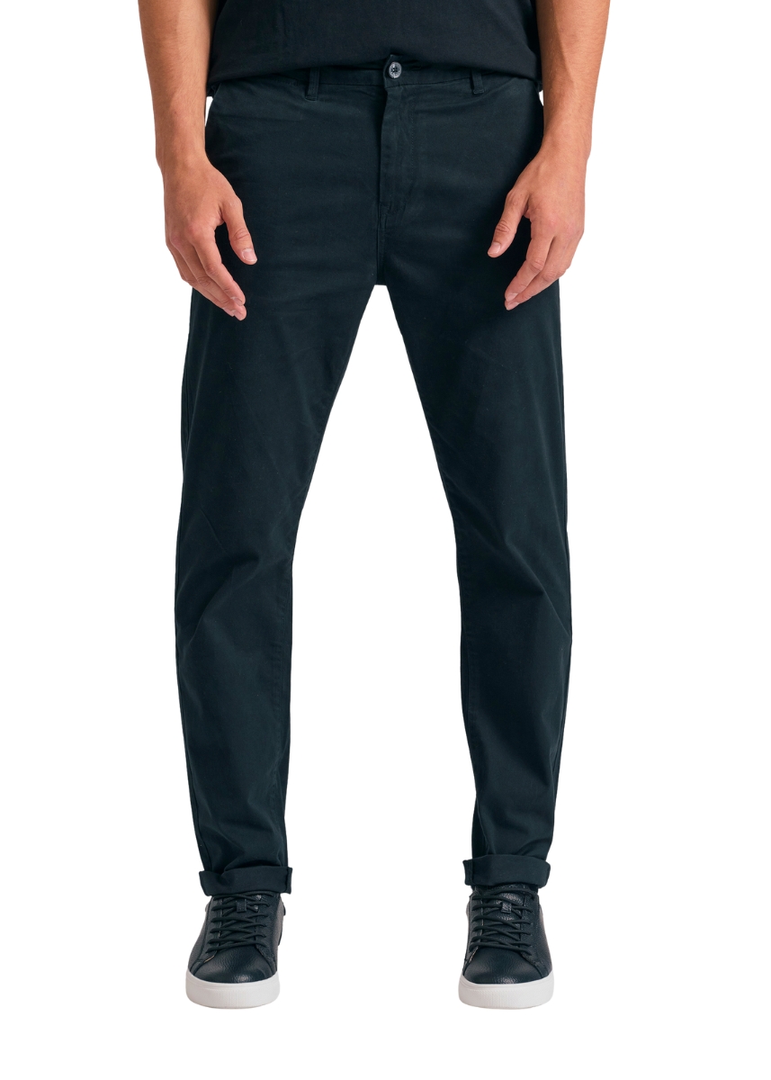Funky Buddha Παντελόνι Chino FBM012-001-02 – Black