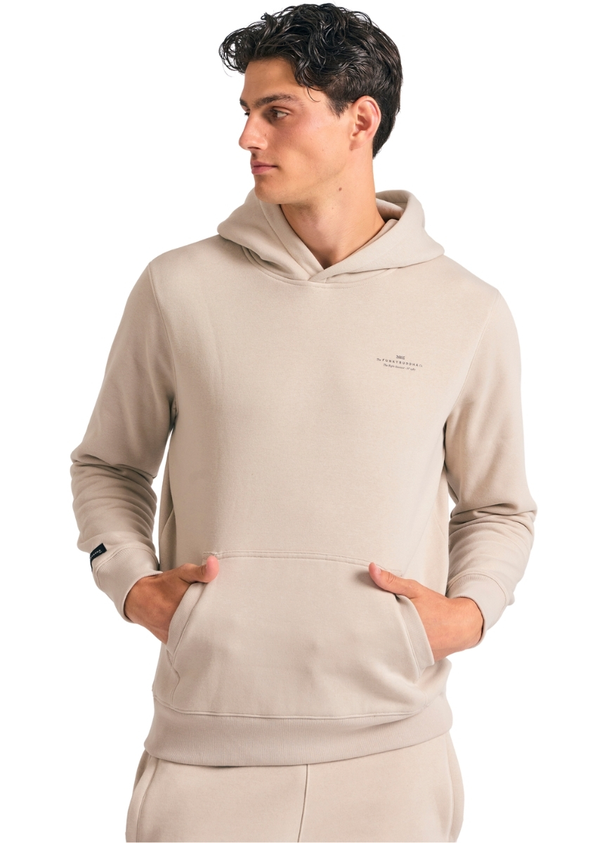 Funky Buddha Φούτερ FBM012-002-06 – Greige