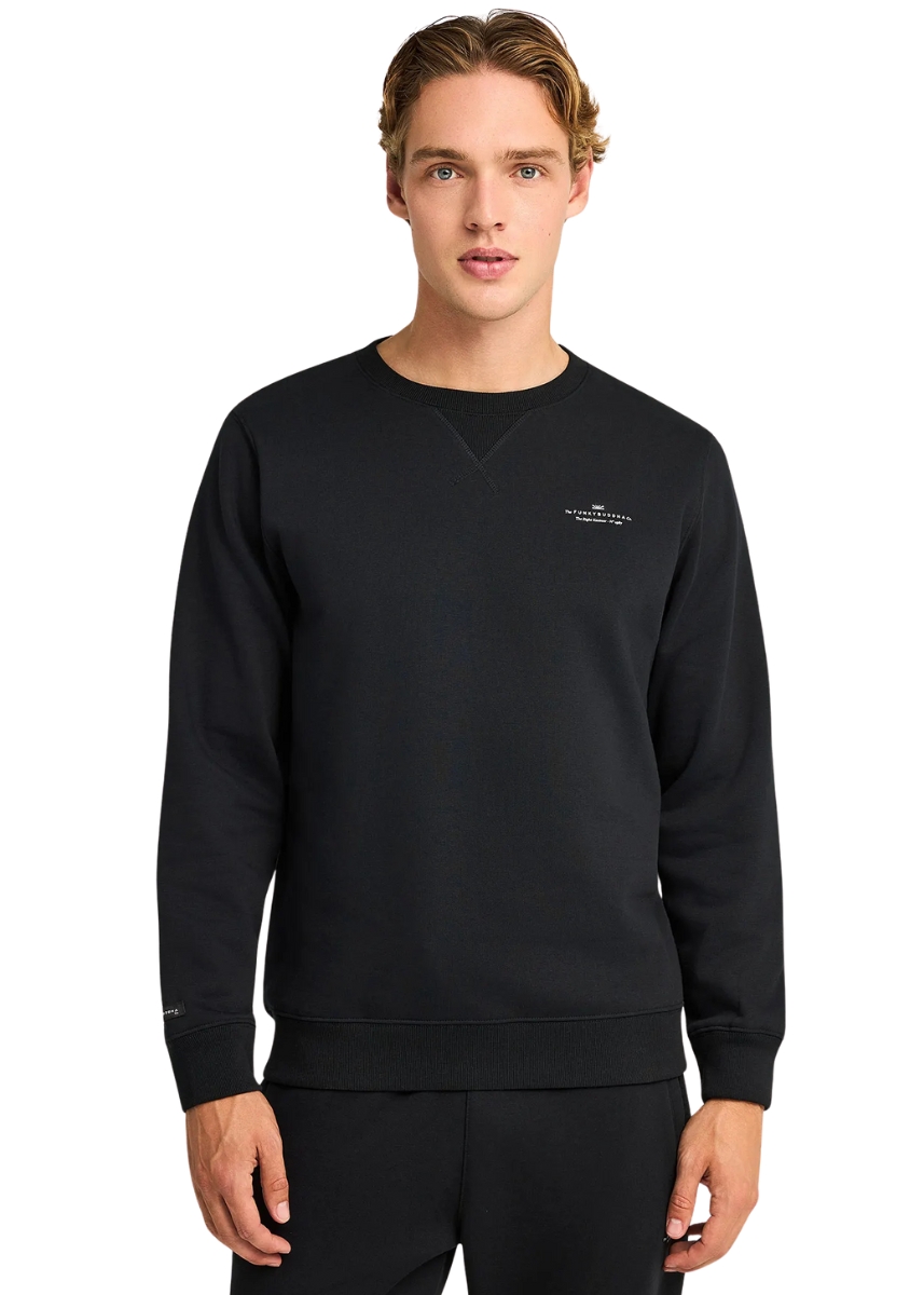 Funky Buddha Φούτερ FBM012-003-06 – Black