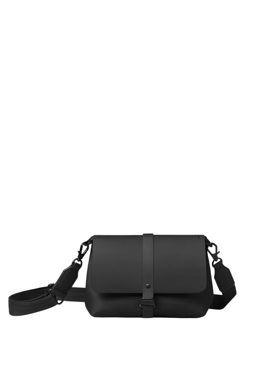 Gaston Luga Splash Crossbody Bag CB100 - Black