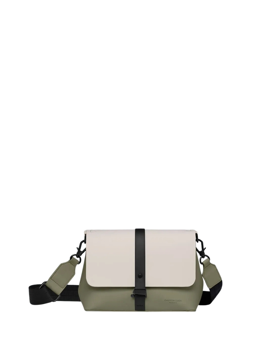 Gaston Luga Splash Crossbody Bag SPCBSC - Cloud Cream / Sage