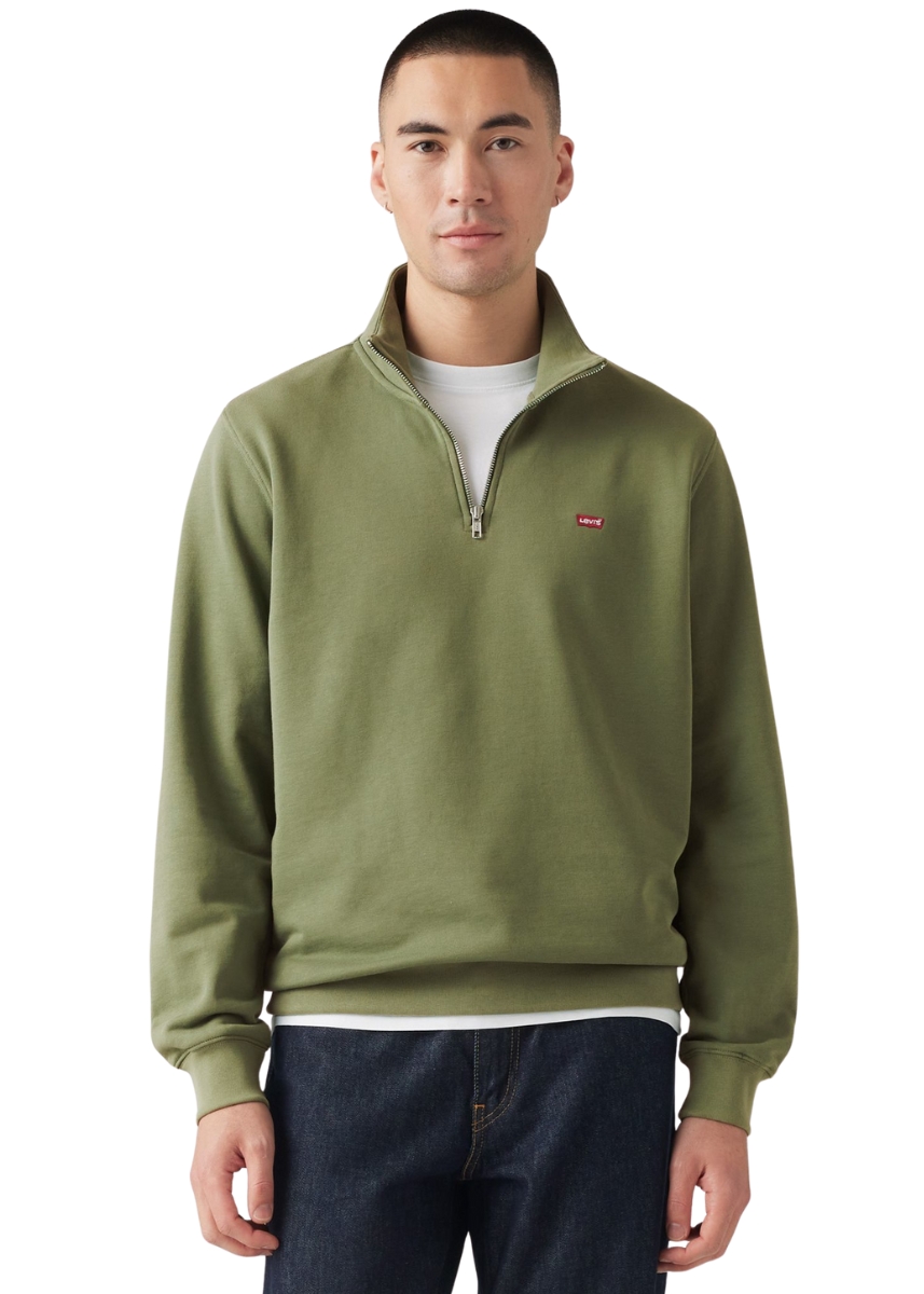 Levi's® Half-Zip Φούτερ A8606-0006 – Khaki