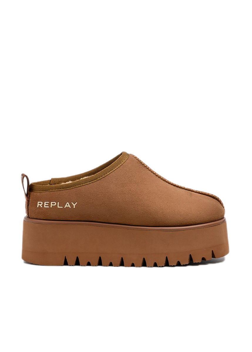 Replay Melrose Open Country Slippers GWF2H.000.C0025T.0012 – Brown