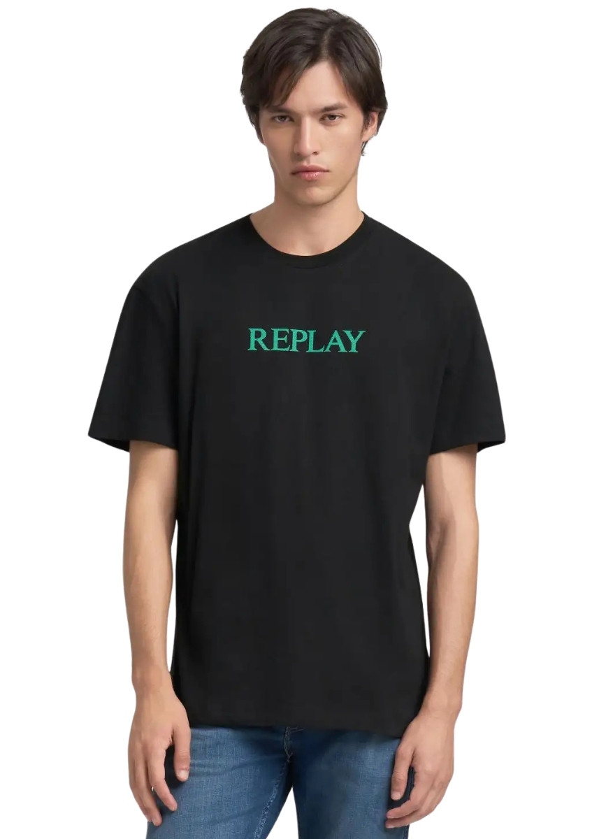 Replay T-Shirt M3221.000.2660.098 - Black